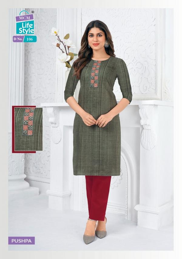 MCM Pushpa Mix – Straight Kurtis